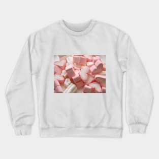 Pastel Pink Hearts for Valentine's Day Crewneck Sweatshirt